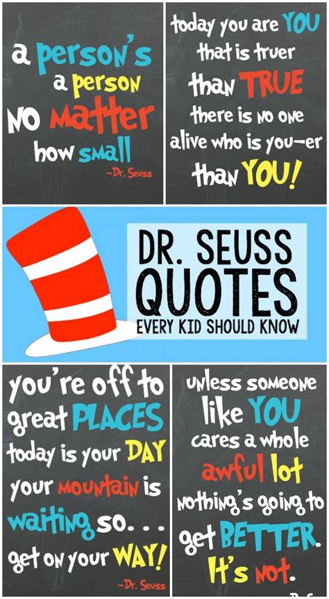 dr seuss quotes for kids.